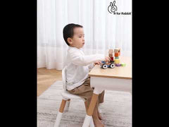 Little Genius Woodland Kids Study Table With Chair