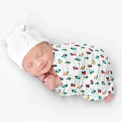 Bambooberry Rainbow Baby Swaddle Pack of 2, Multicolor