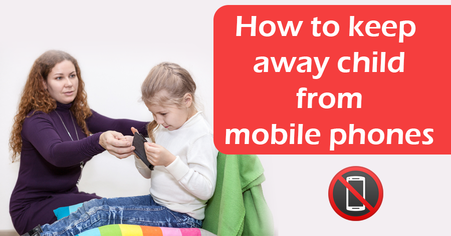 How to keep away child from mobile phones-R for Rabbit