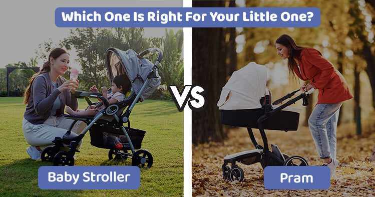 Baby Stroller vs. Pram - Which One Is Right For Your Little One?-R for Rabbit