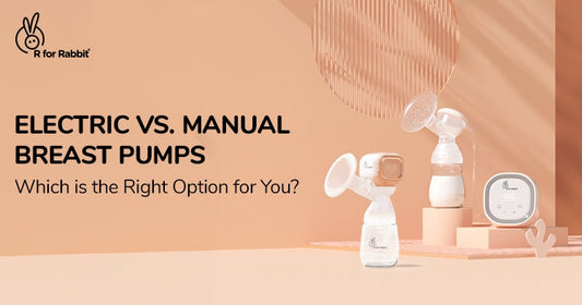 Electric Breast Pump vs. Manual Breast Pump: Which is The Best?-R for Rabbit