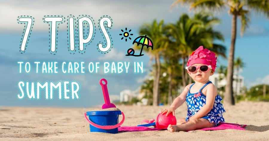 7 Tips to take care of your baby during summer-R for Rabbit