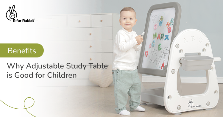 Why Adjustable Study Table is Good for Children’s Posture & Learning