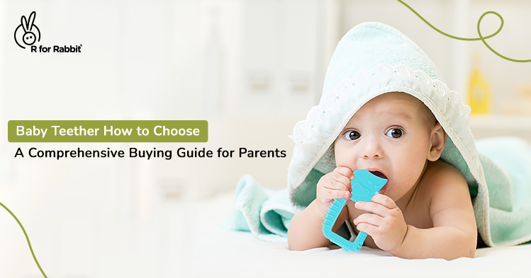 Teether for newborn baby deals