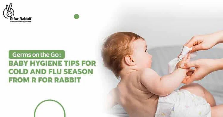 Germs on the Go: Baby Hygiene Tips for Cold and Flu Season from R for Rabbit