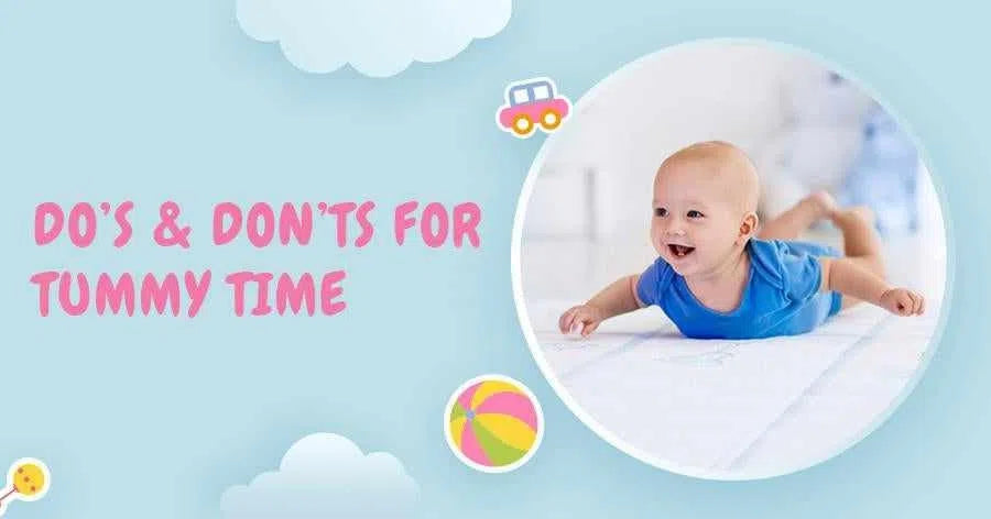 Most important Do’s & Don’ts For Tummy Time