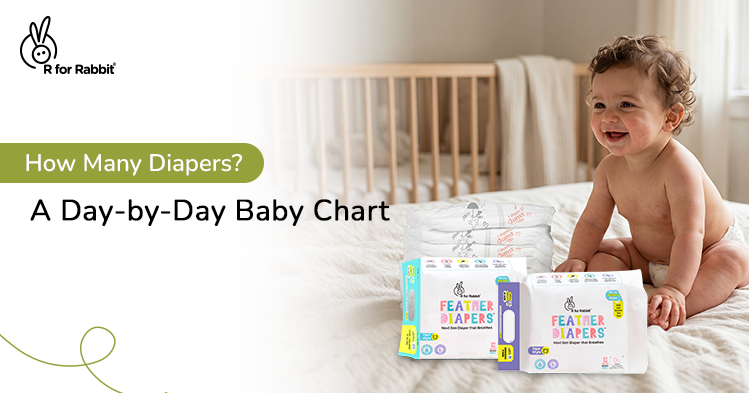 How Many Diapers Does a Baby Actually Need Per Day? (0–2 Year Chart)