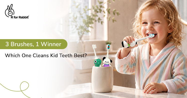 Manual vs U-Shaped vs 360° Toothbrush: Which One Actually Works for Kids?