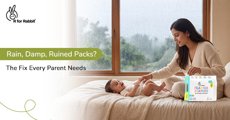 How to Store Diapers Safely During Monsoon: A Simple Guide to Avoid Moisture Damage