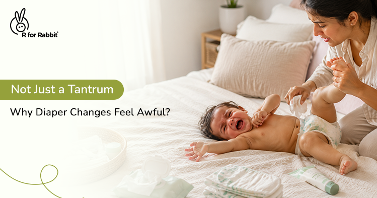 Why Your Baby Cries While Diaper Changes (And How to Fix It)