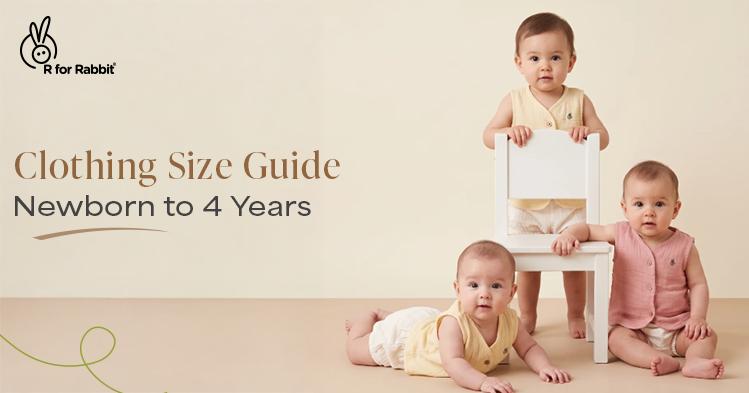 Baby Clothing Size Guide for Indian Babies - Newborn to 4 Years (With Body Chart)