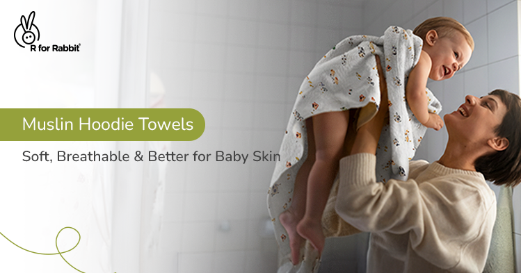 Why Muslin Hoodie Towels are Better for Babies’ Sensitive Skin