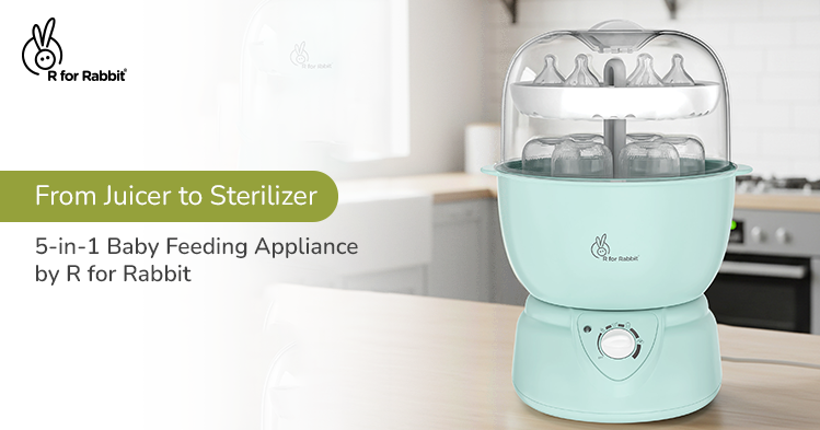 From Juicer to Egg Steamer: How the R for Rabbit Hygo Smart 5-in-1 Sterilizer Simplifies Baby Feeding