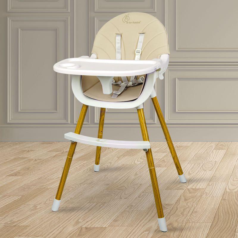 2 in 1 Candyland Baby High Chair 3 Level Meal Tray Adjustment