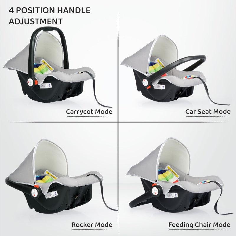 Pikaboo Rabbit Picaboo 4-in-1 Baby Carry Cot: Comfort & Safety - R for Rabbit