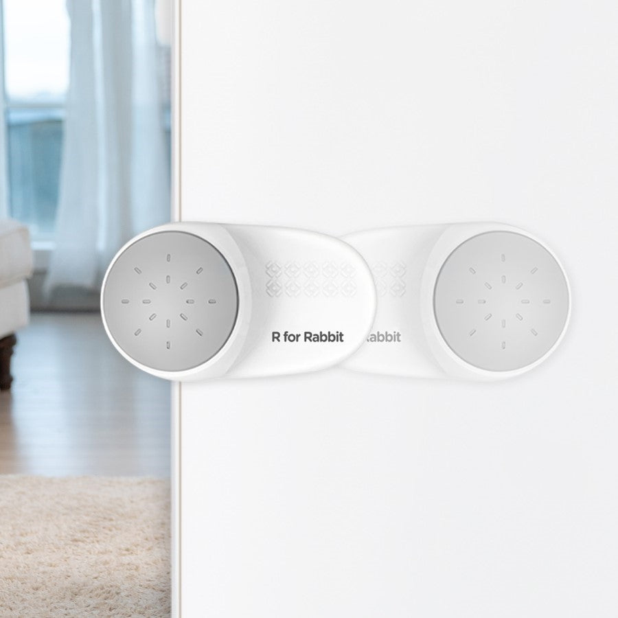 EN71 Certified Door Stopper Protector Plus (White) - R for Rabbit