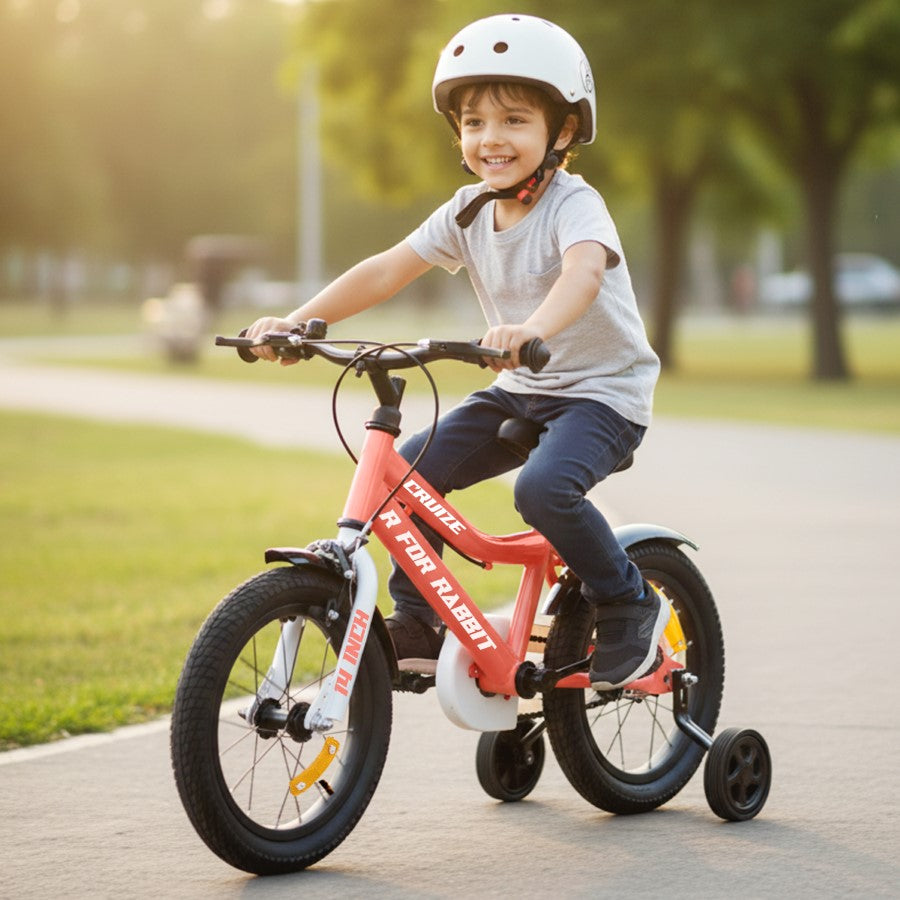 Cruize 14-Inch Kids Bicycle – 90% Assembled Plug & Play Design