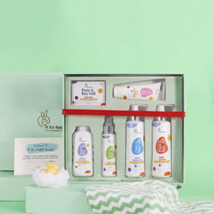 Pure & Beyond Gift Box1 (Includes Shampoo-200ml , Lotion-200ml, Coconut Oil-100ml, Cream-50g, Soap-75g, Powder-100g)