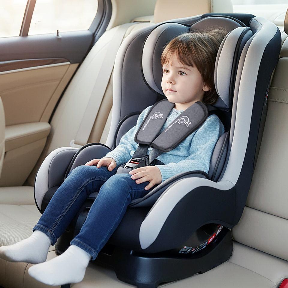 Jack N Jill Baby Car Seat For 0 To 5 Years - Black Grey