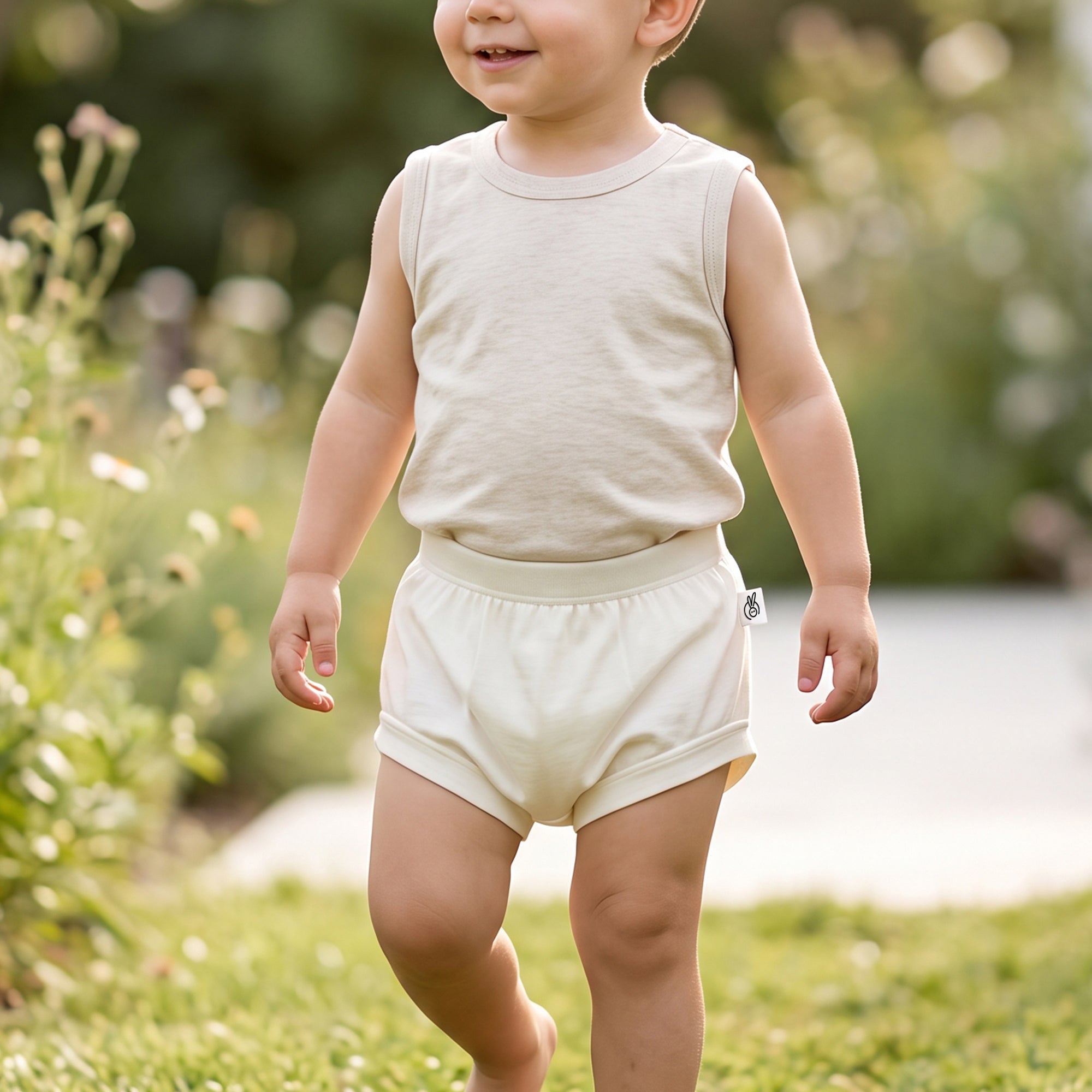 Mushmellow Snow White Micro Modal Elasticated Underpants 2-4Y