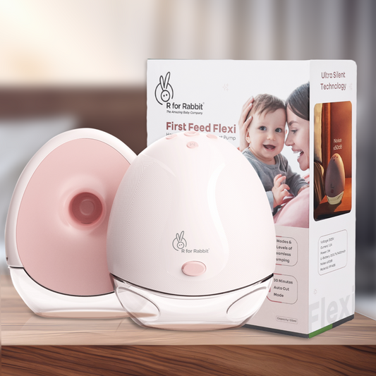 First Feed Flexi Wearable Electric Breast Pump With 4 Modes & 9 Levels