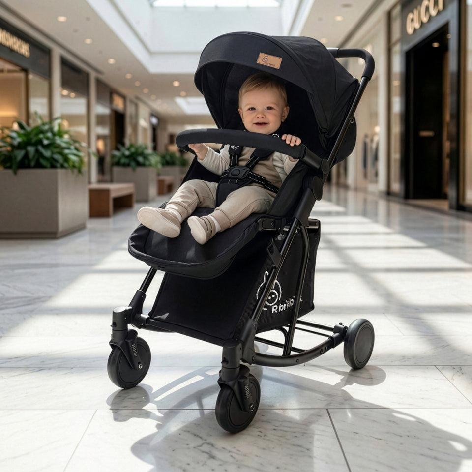 rock star baby stroller Rock N Roll Black 2 In 1 Baby Stroller and Rocker