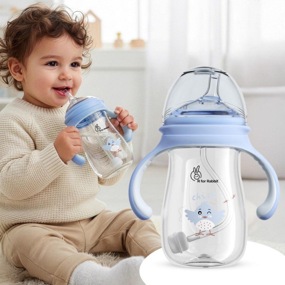 Tritan Tweet spout cup For Kids With Shatter Proof Tritan Material - Blue
