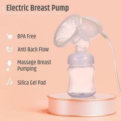First Feed Bliss Electric Breast Pump - 9 Level Of Massage & Suction Mode, USB Charging Port With Lethium Battery