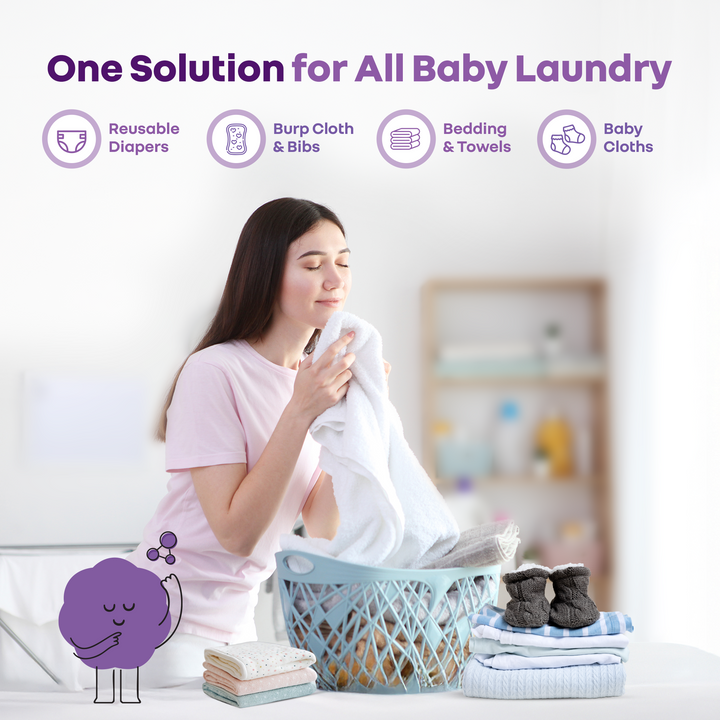 Hygo Care Baby Clothes Liquid Detergent Refill Pack 1000ml, Machine & Hand Wash Compatible