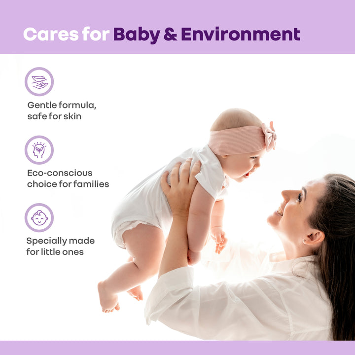 Hygo Care Baby Clothes Liquid Detergent Refill Pack 1000ml, Machine & Hand Wash Compatible