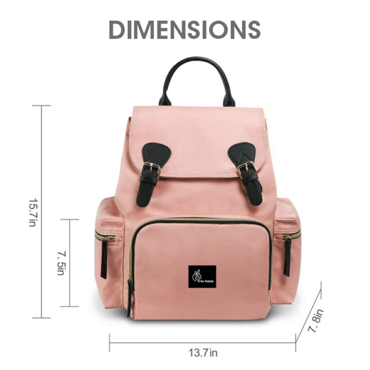 Caramello Bliss Diaper Bag Blush Blush Pink