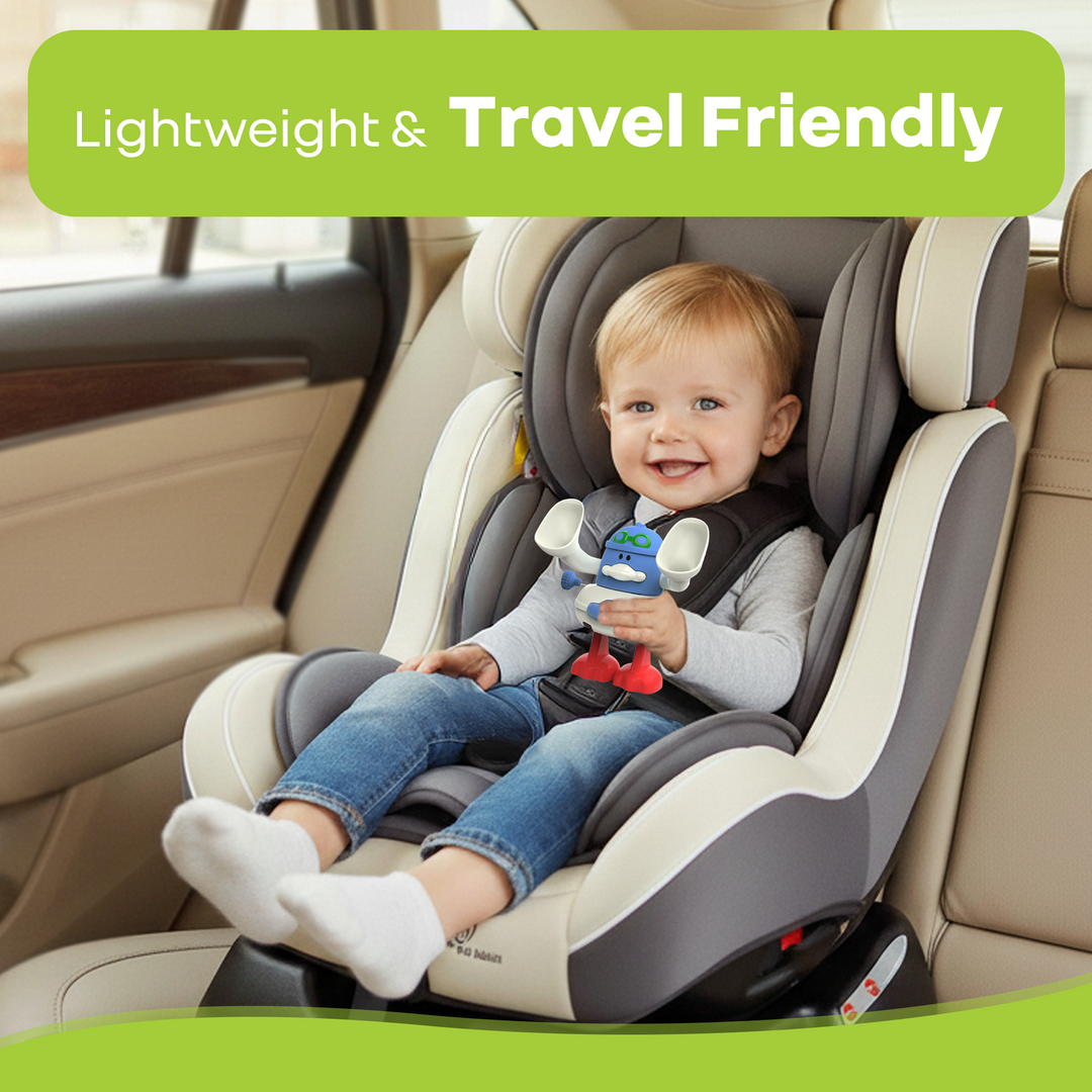 Orapple Flip n Hop Wind-Up Toy for Babies & Toddlers, Safe ABS Material, Educational Mechanical Flip Toy, Set of 2