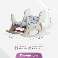 Rock N Nap Baby Rocker Smooth, Silent, and Safe for Playtime