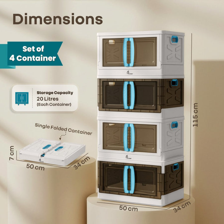 White Blue (Pack of 4)