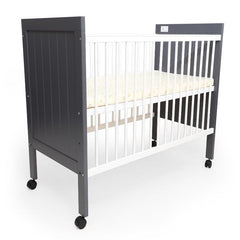 Wooden Crib Baby Cot With Mattress 3 Level Height Adjustment