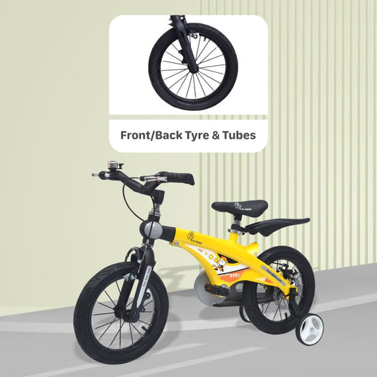 Tiny Toes Jazz-16 inch Kids Bicycle Tyre & Tube For Front & Backside (Spare Parts)