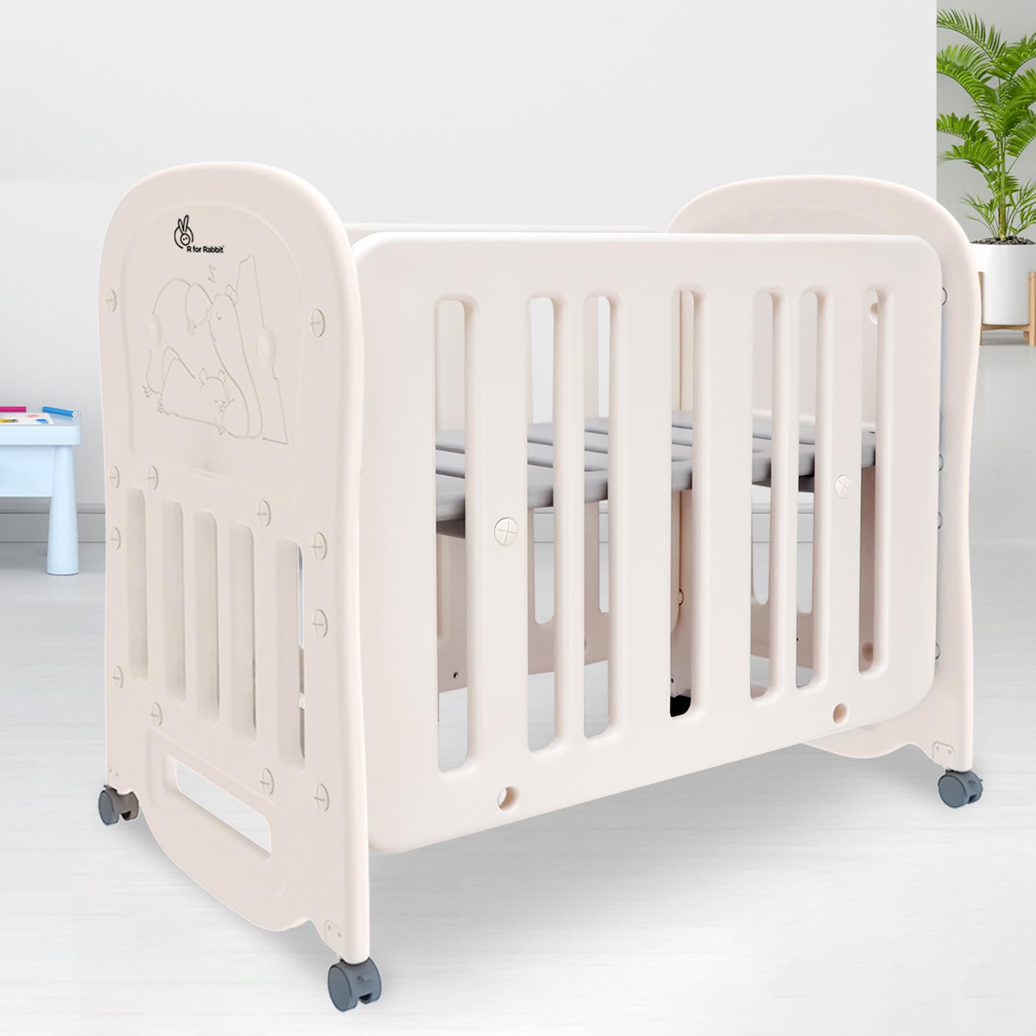 R for Rabbit Dream N Play Baby Cot Bed 2-in-1 Multipurpose baby cot