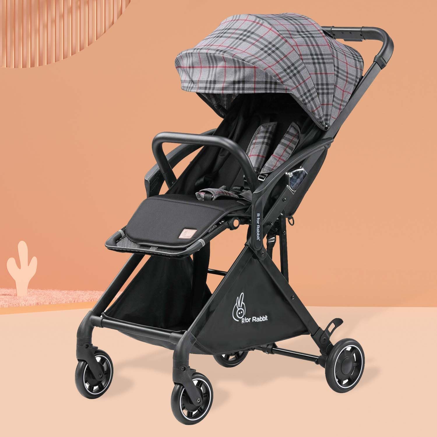 R for Rabbit Street Smart Nova Stroller Green Black Baby Gear