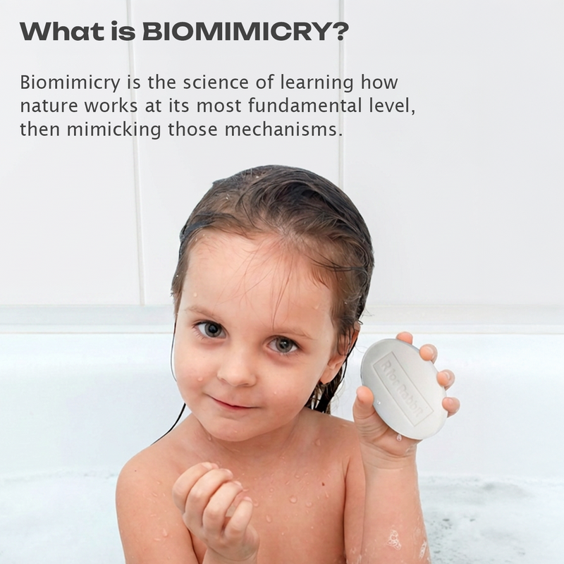 BioMimic Kids Bathing Bar - Gentle Sulphate Free Baby Soap Pack of 2