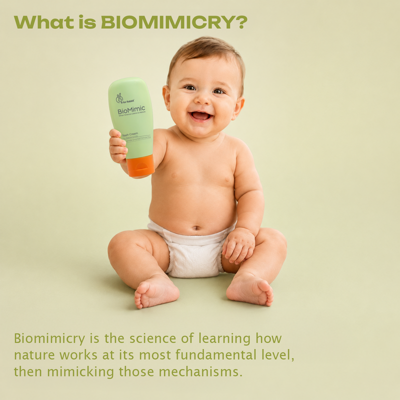 BioMimic Diaper Rash Cream - Zinc Oxide and Ceramide Formula