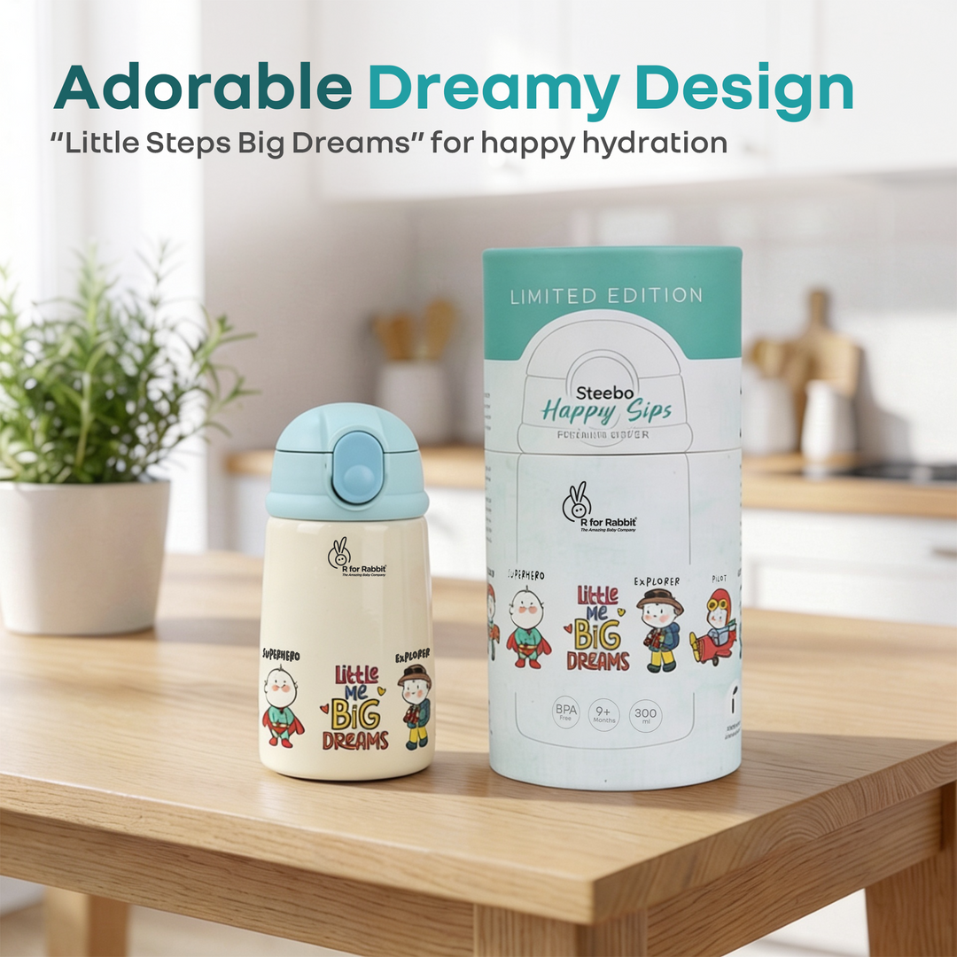 Personalized Steebo Smiley Straw Sipper – Little Me, Big Dreams