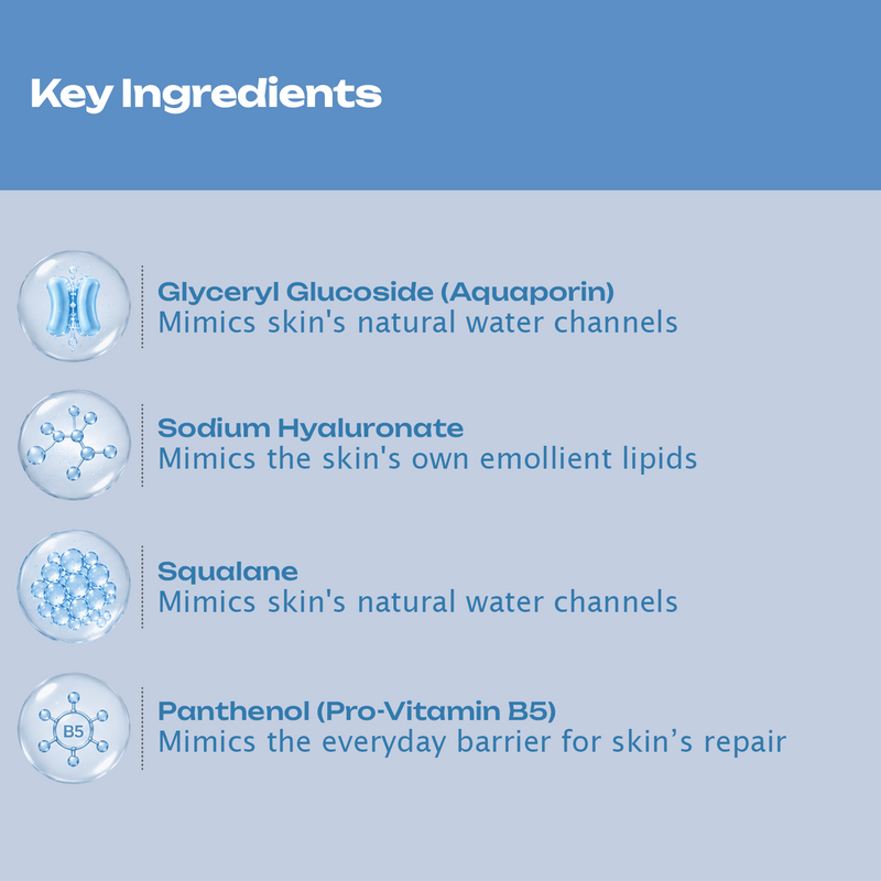 BioMimic Aqua Cream - Baby Moisturising Cream for Face and Body