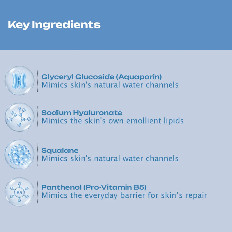 BioMimic Aqua Cream - Baby Moisturising Cream for Face and Body