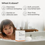 BioMimic Kids Bathing Bar - Gentle Sulphate Free Baby Soap Pack of 4