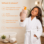 BioMimic Head to Toe Wash 400ml- Gentle Baby Body Wash for Hair and Skin
