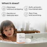 BioMimic Kids Bathing Bar - Gentle Sulphate Free Baby Soap Pack of 2