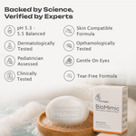 BioMimic Baby Bathing Bar - Gentle Sulphate Free Baby Soap