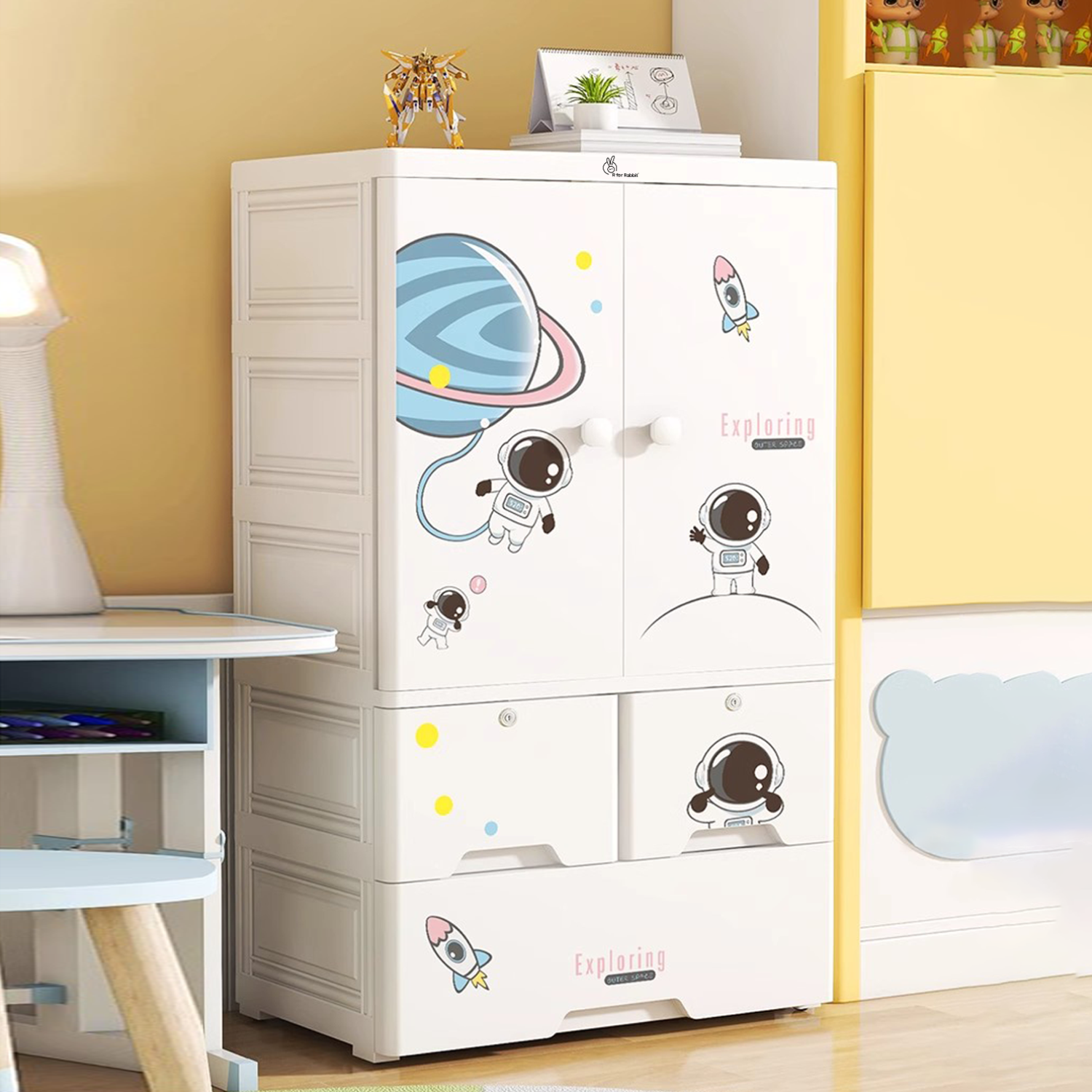 Kiddo Korner Stellar Storage Organizer Stylish Safe Kids Cupboard