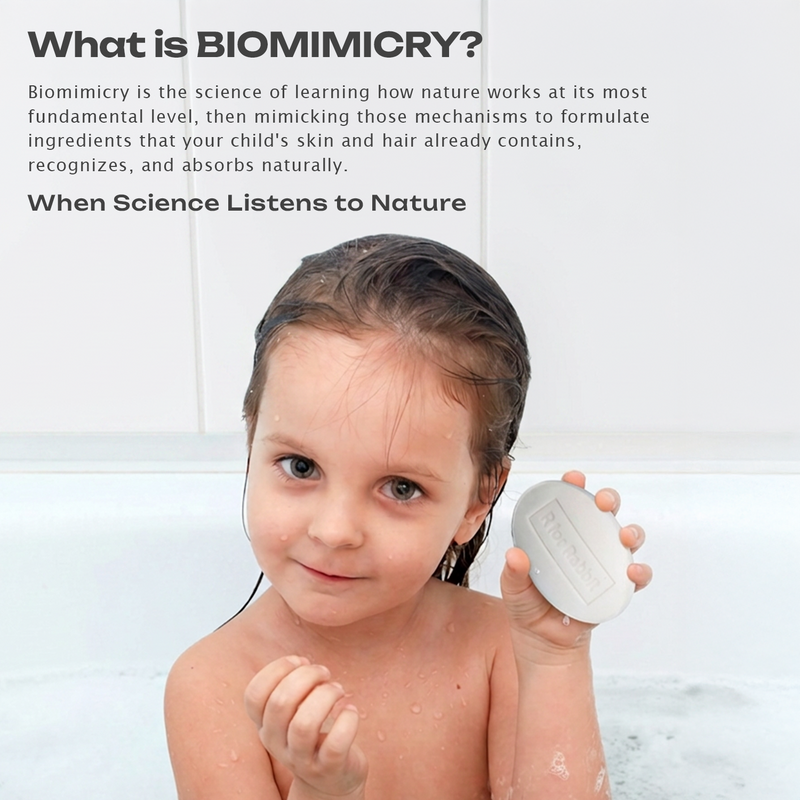 BioMimic Baby Bathing Bar - Gentle Sulphate Free Baby Soap