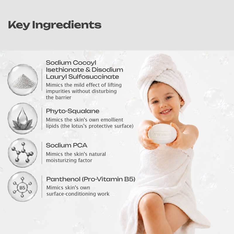 BioMimic Baby Bathing Bar - Gentle Sulphate Free Baby Soap